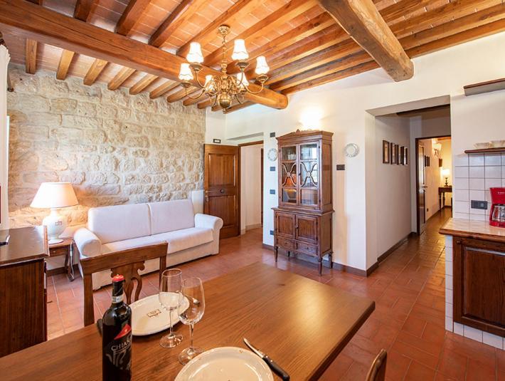 Castello Di Fulignano Soarzio Panoramic Apartment San Gimignano Exterior foto