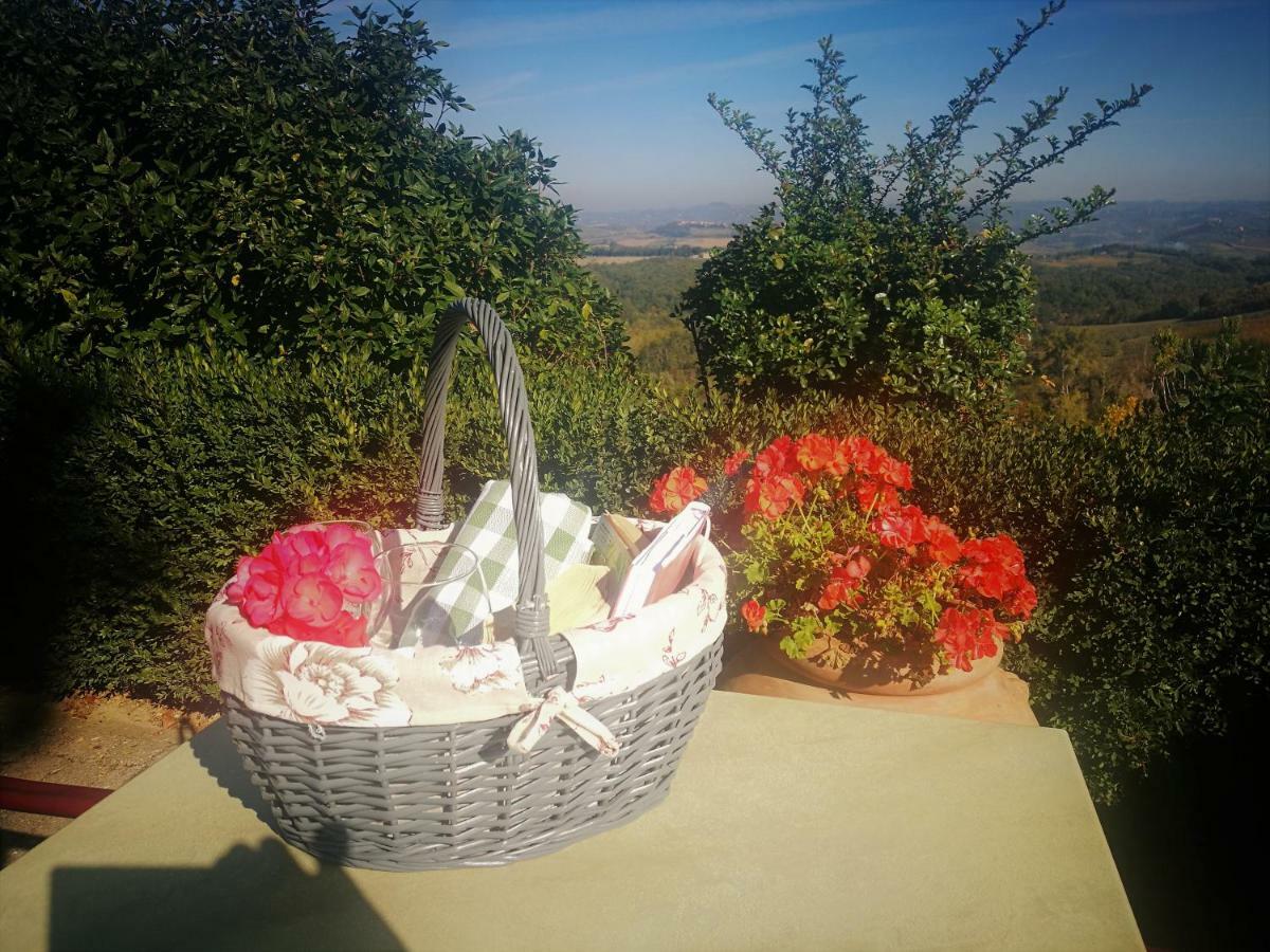 Castello Di Fulignano Soarzio Panoramic Apartment San Gimignano Exterior foto