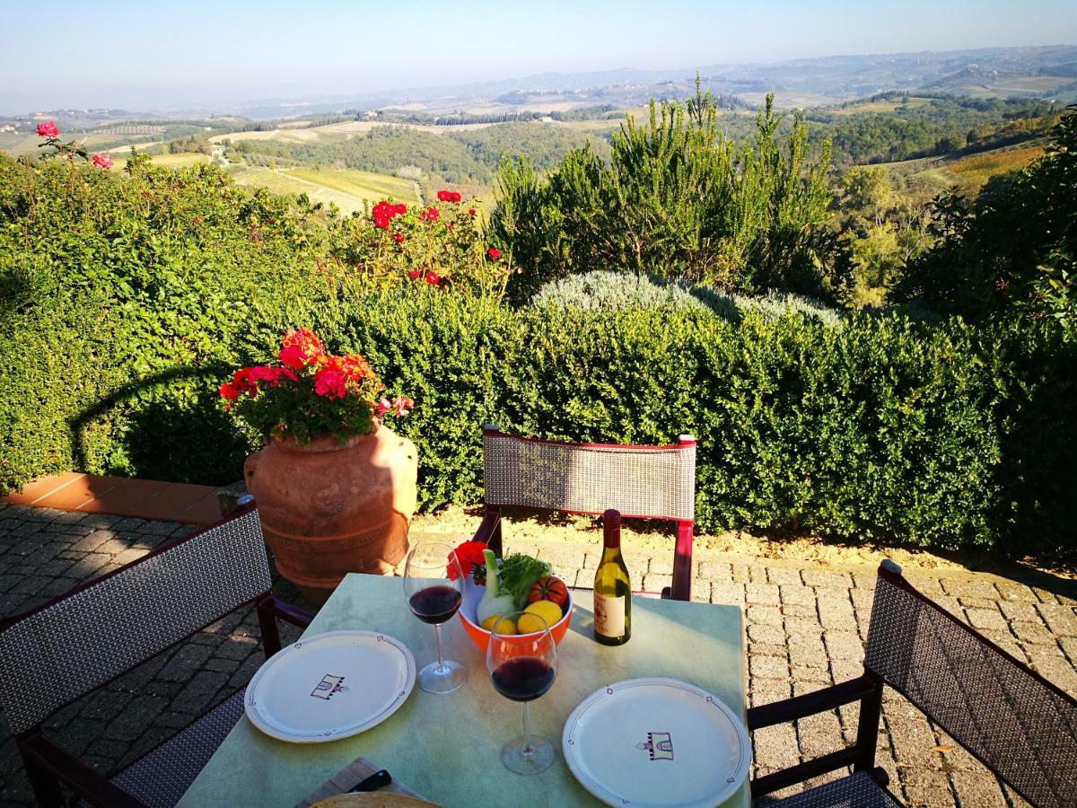 Castello Di Fulignano Soarzio Panoramic Apartment San Gimignano Exterior foto