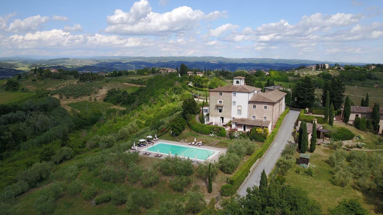 Castello Di Fulignano Soarzio Panoramic Apartment San Gimignano Exterior foto